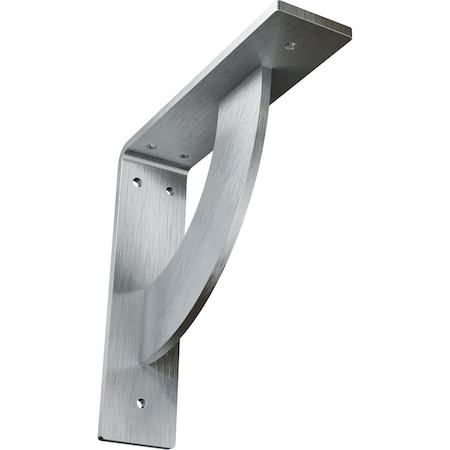 Ekena Millwork Bulwark Steel Bracket, Unfinished 2"W x 8"D x 8"H BKTM02X08X08BUCRS